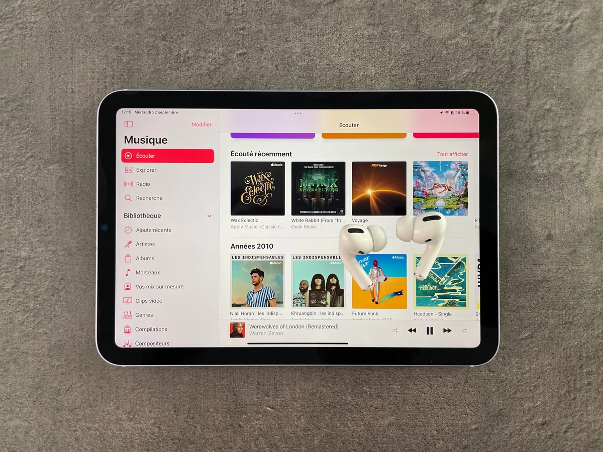 iPad mini 2021 test © Mathieu Grumiaux pour Clubic