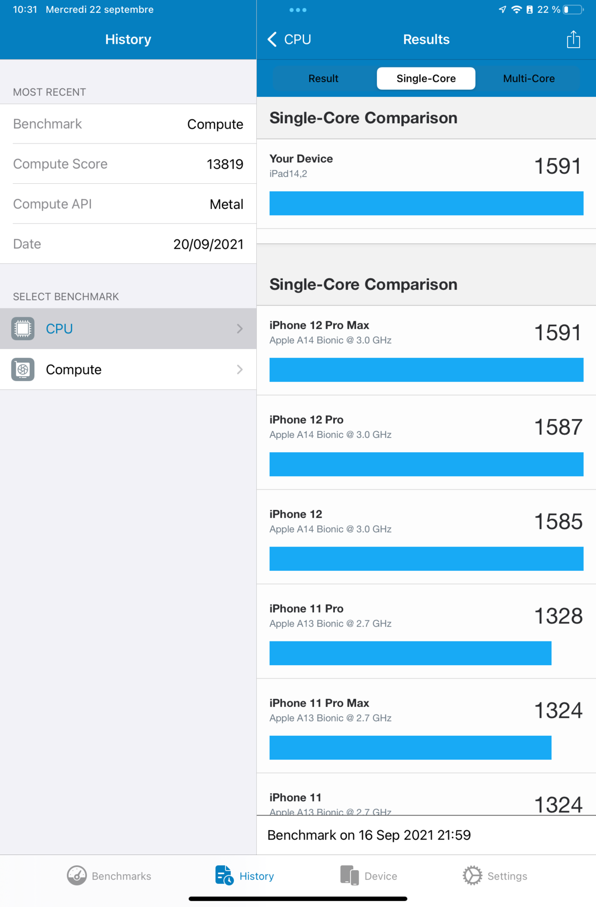 iPad mini 2021 test © Mathieu Grumiaux pour Clubic