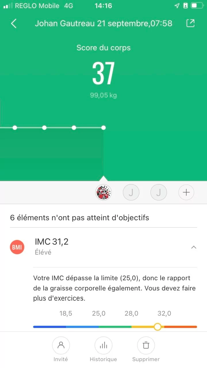 Test Balance connectée Xiaomi Mi Body Composition Scale 2 : une nouvelle  version réussie - Les Numériques