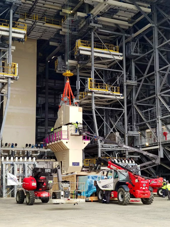 Ariane 6 Caissons MANG © CNES/P. Baudon/Service optique du CSG