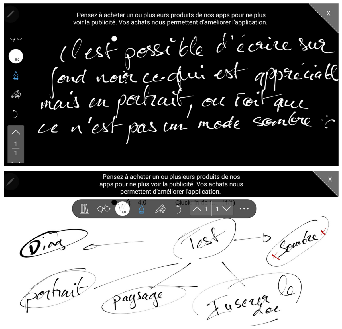 Les meilleures applications de prise de notes manuscrites sur Android