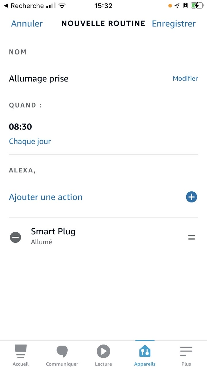 Smart Plug - Routines 2 © Johan Gautreau