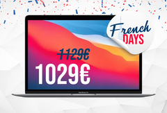 L'Apple MacBook Air (2020) avec la puce Apple M1 est 100€ moins cher pour les French Days