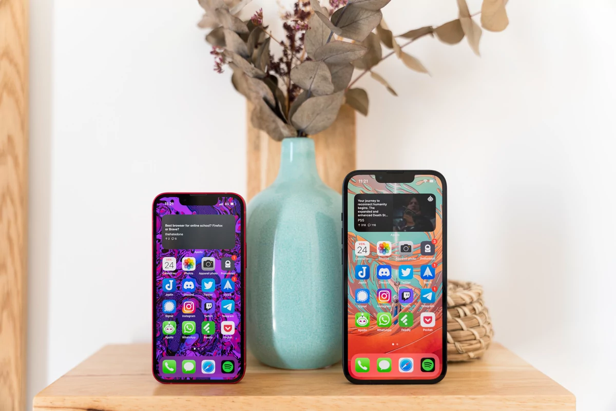 iPhone 13 & iPhone 13 mini test © © Pierre Crochart pour Clubic