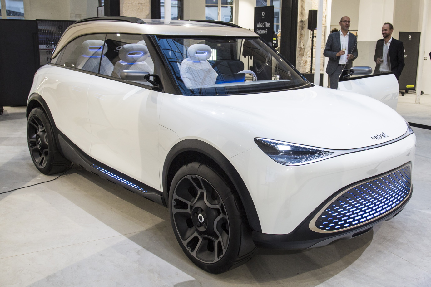 Annonciateur du futur de Smart, le Concept #1 de passage en France