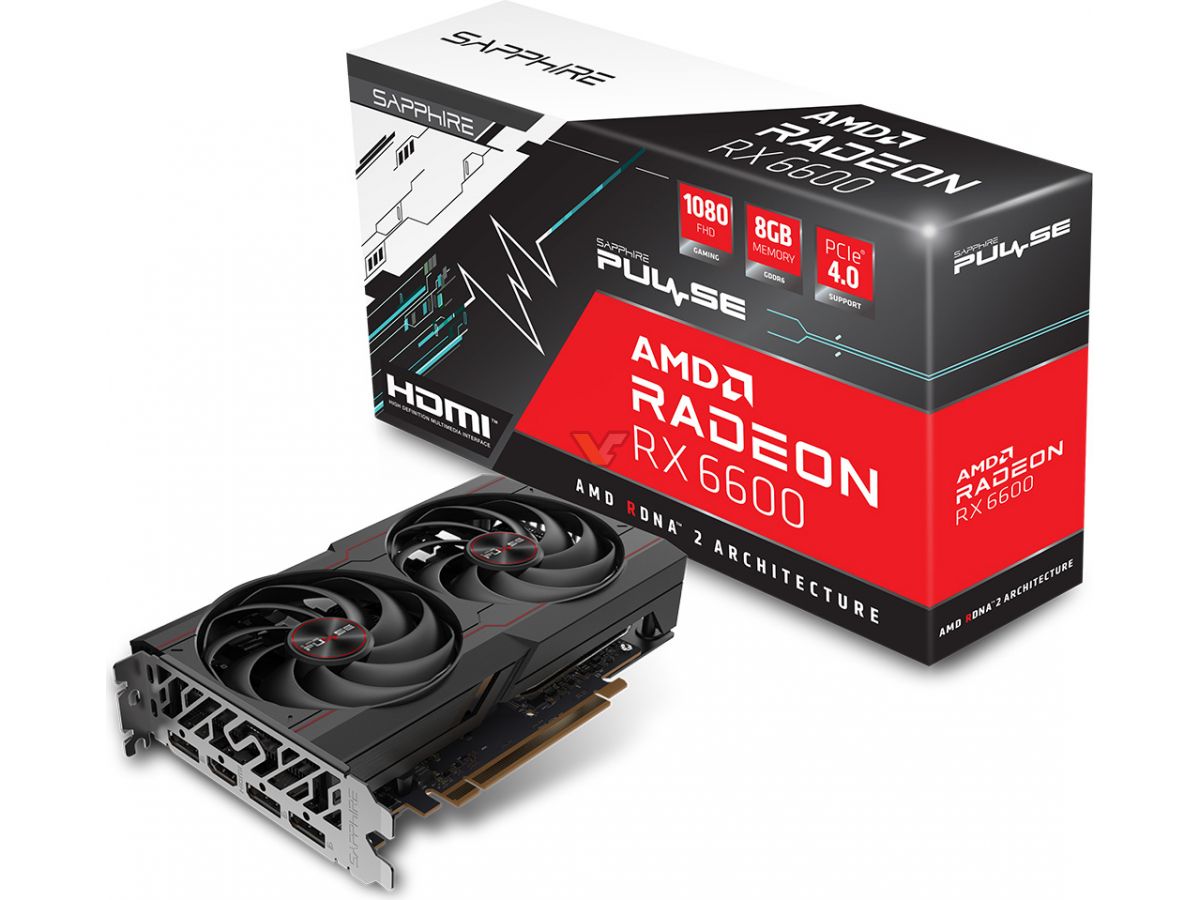 AMD : le prix européen des Radeon RX 6600 fuite en ligne