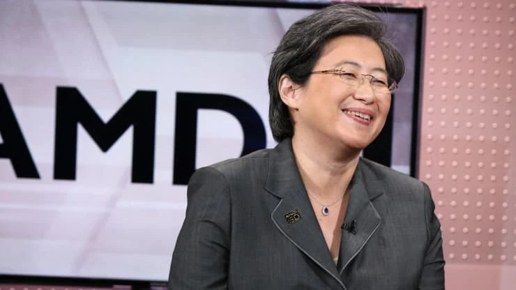 Lisa Su (AMD) © CNBC