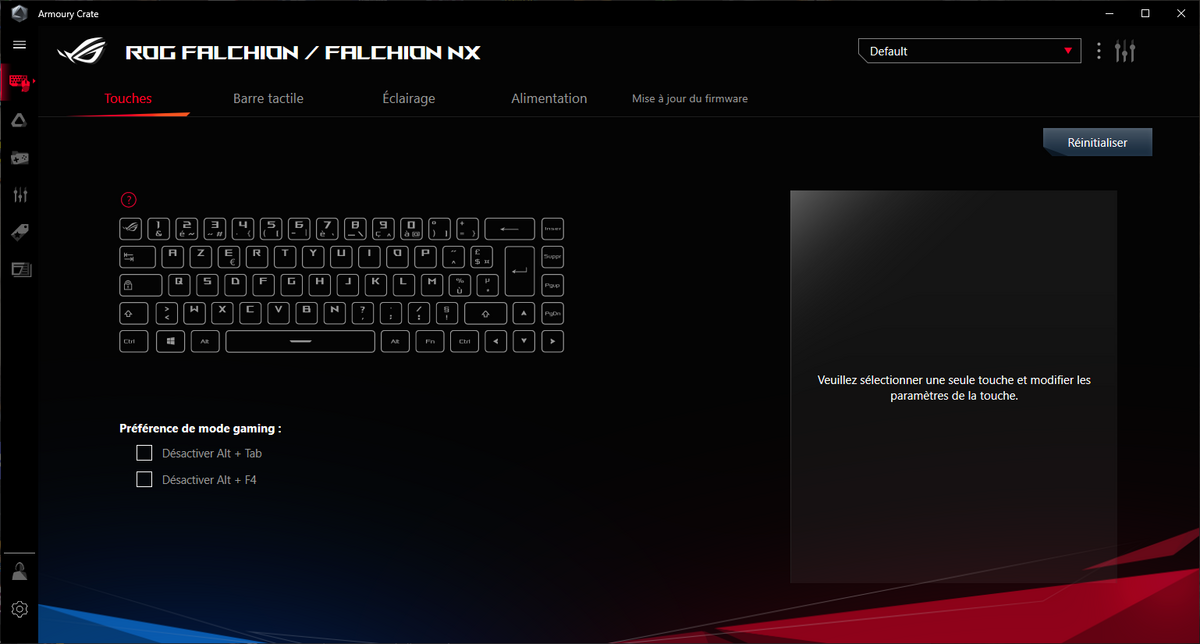 Asus ROG Falchion © Nerces