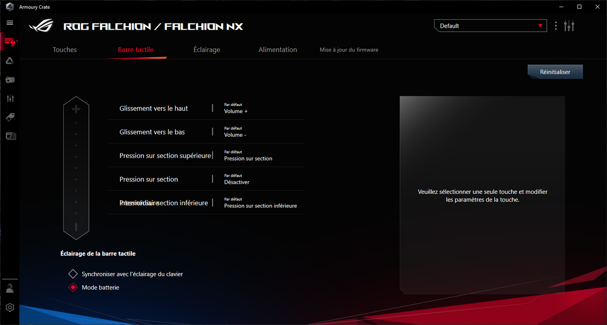 Asus ROG Falchion © Nerces