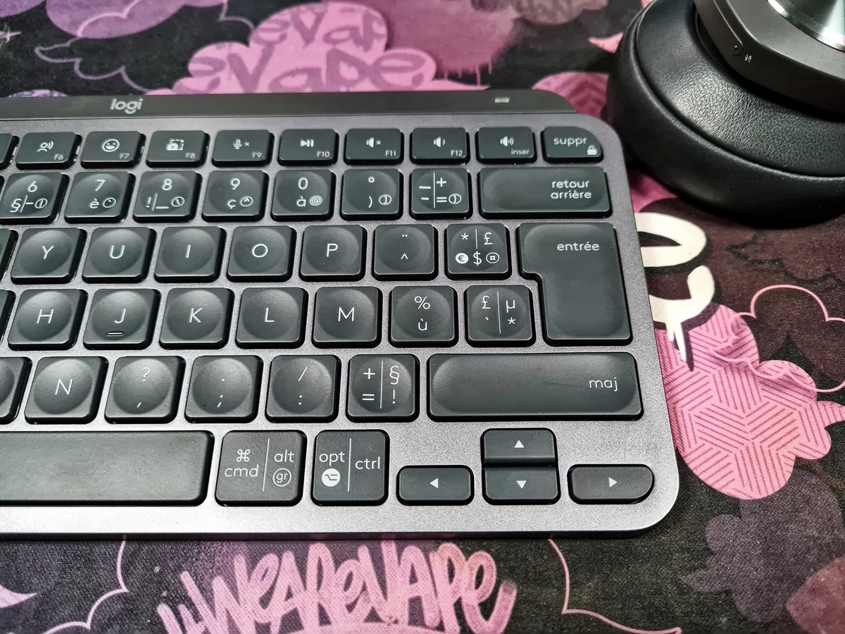 Test Logitech MX Keys Mini_14 © Matthieu Legouge