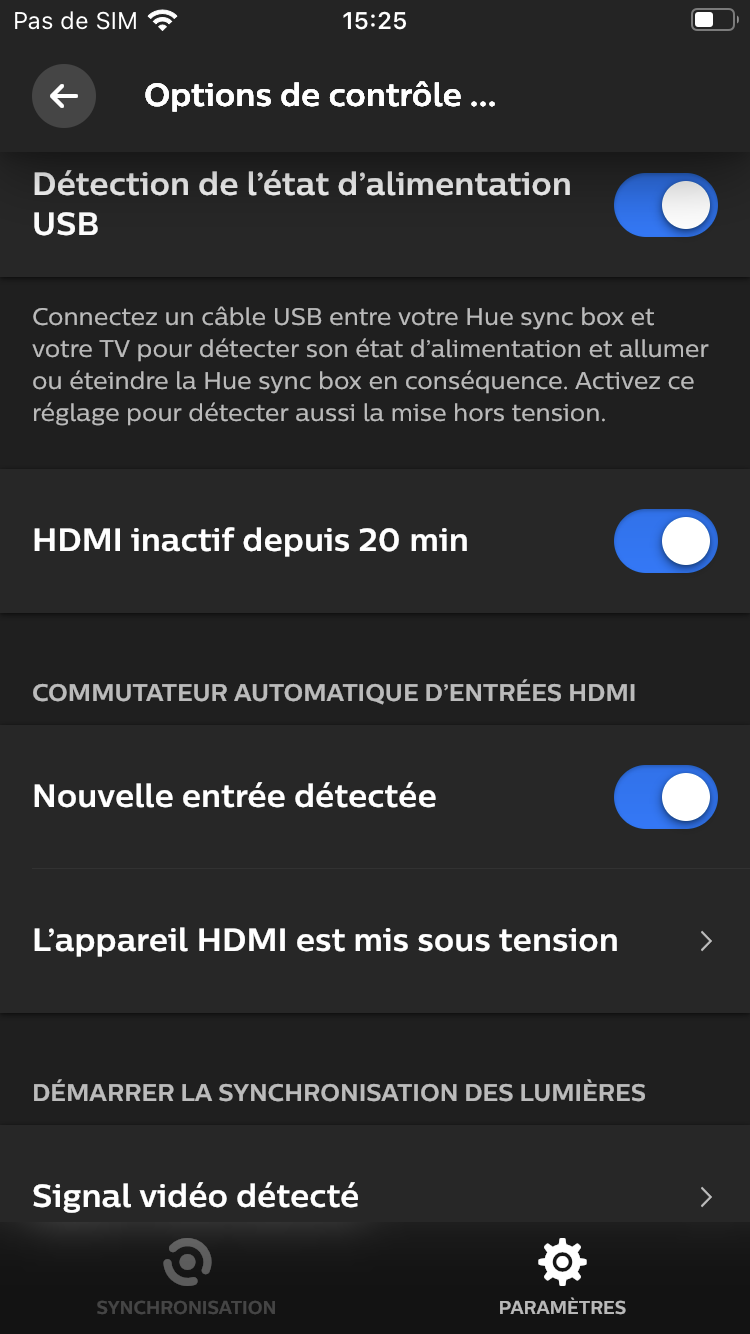 Test Philips Hue Play HDMI Sync Box