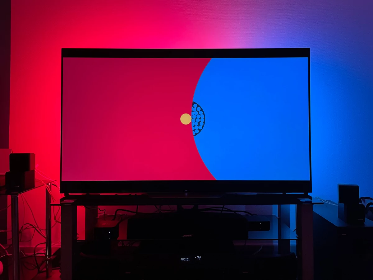 Test Philips Hue Play Lightstrip © Mathieu Grumiaux pour Clubic