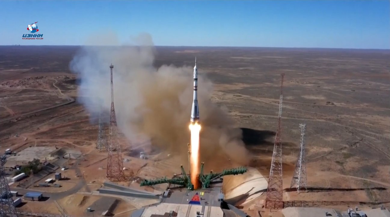 Décollage pour Le Challenge, le film qui sera « tourné dans l'espace »