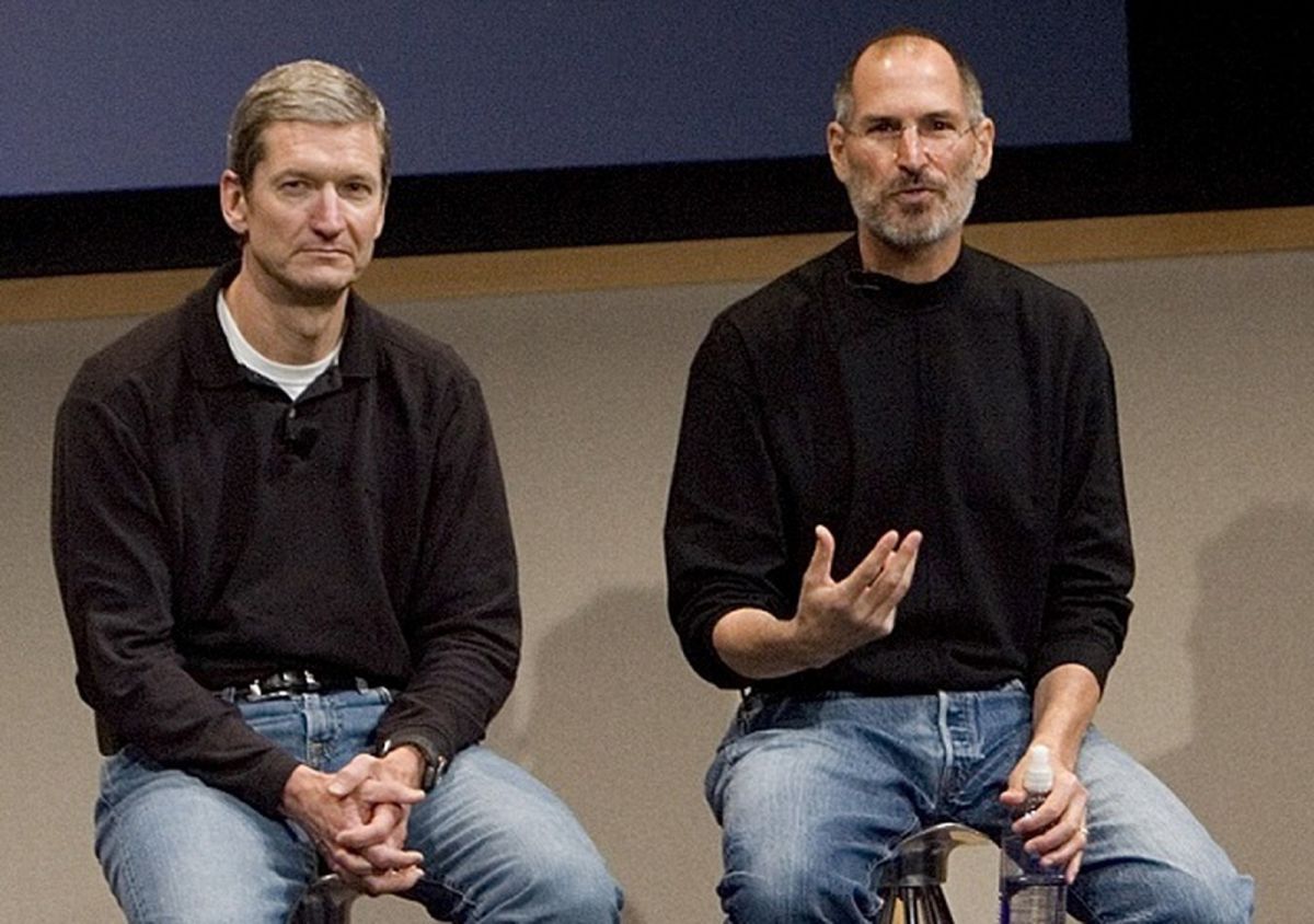 Tim Cook pourra retrouver brièvement Steve Jobs © Apple