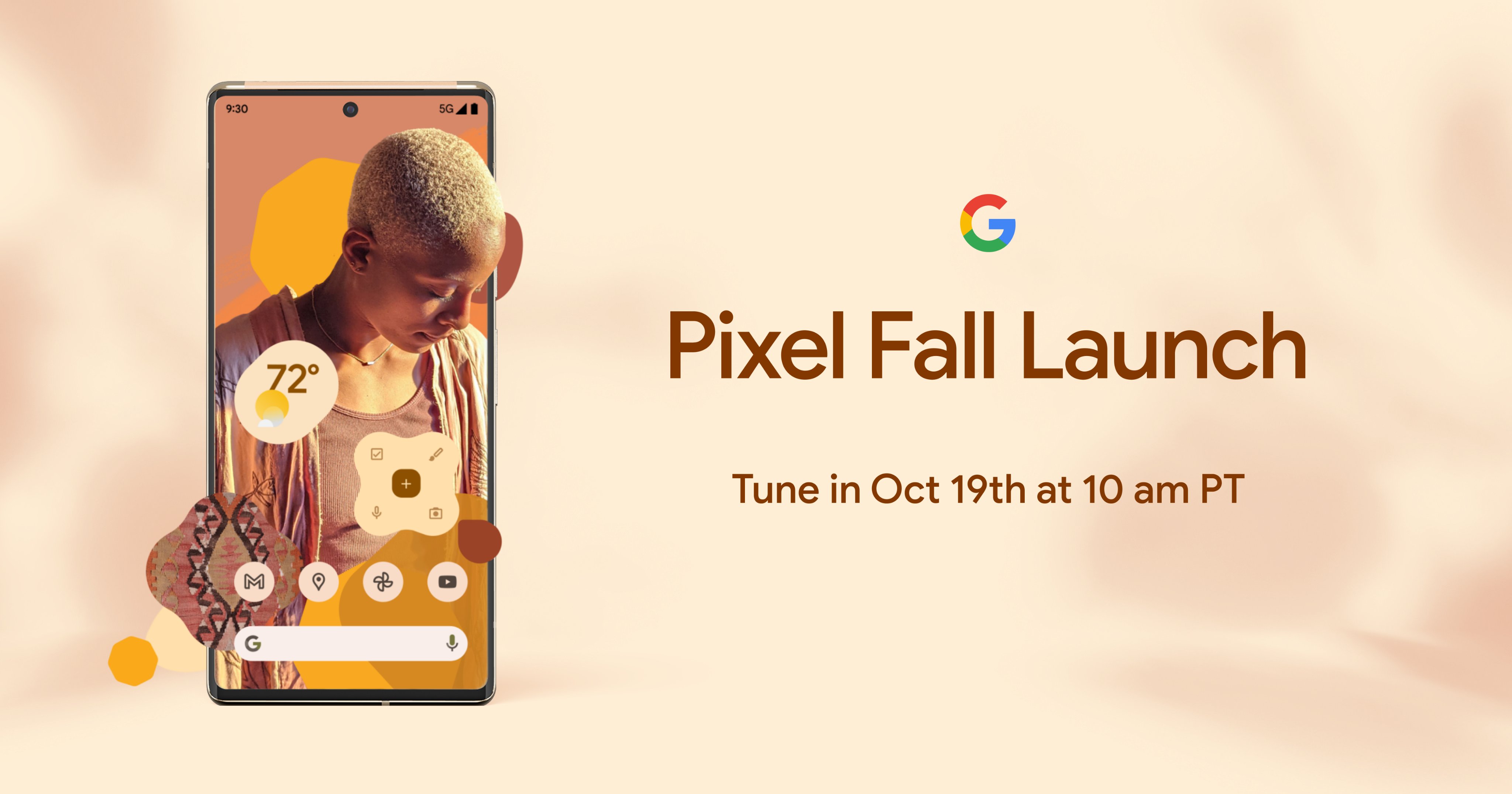 Le Google Pixel 6 se lance le 19 octobre, c'est officiel