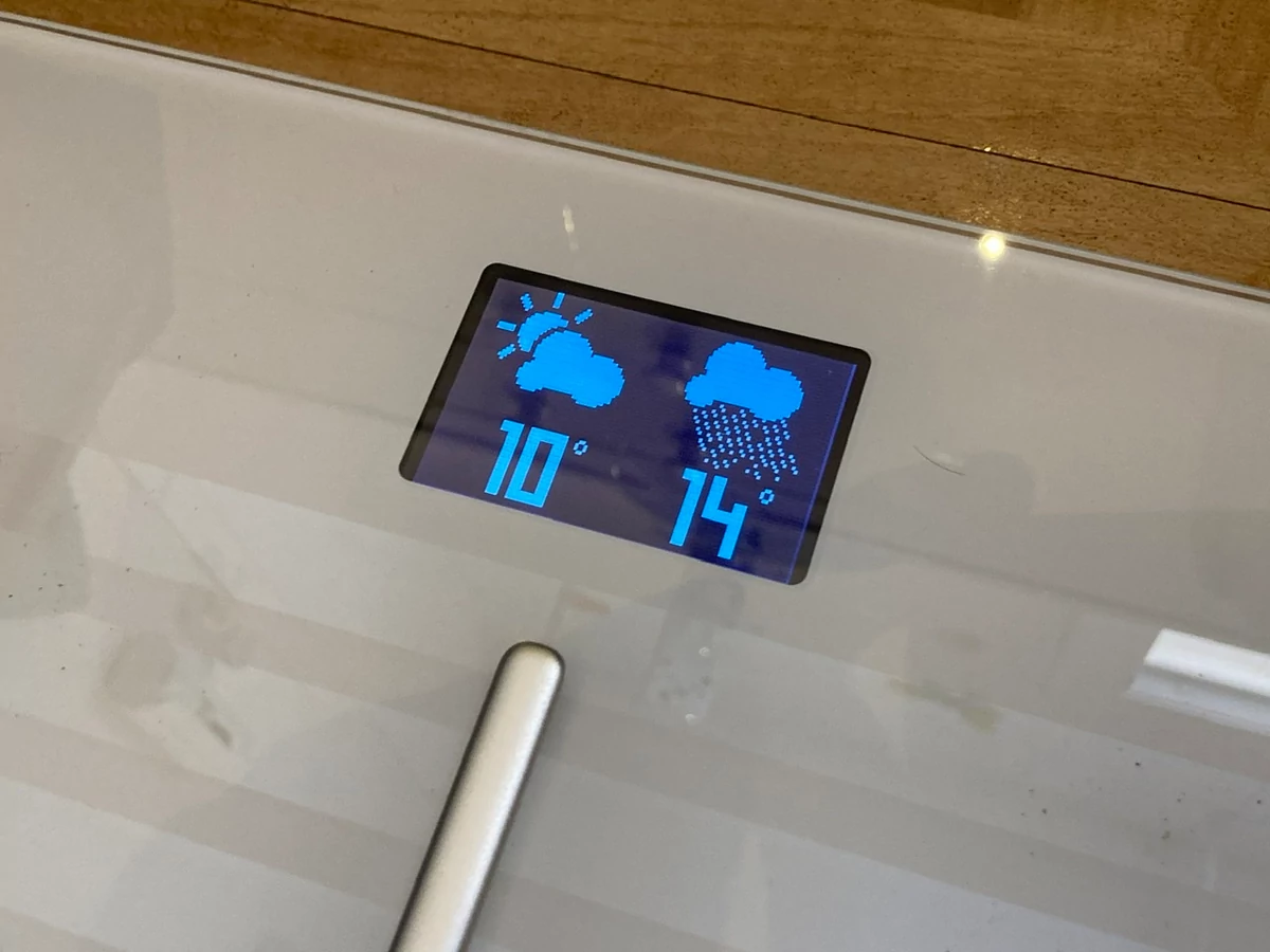 Withings Body Cardio - Météo © Johan Gautreau