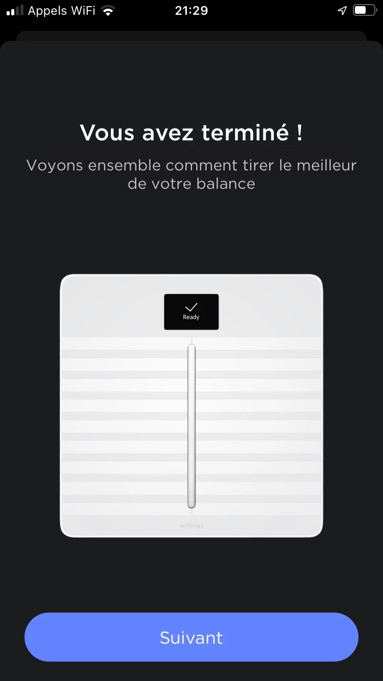 Withings Health Mate - Config 4 © Johan Gautreau