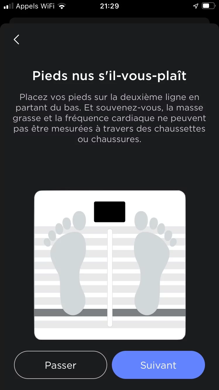 Withings Health Mate - Conseils 1 © Johan Gautreau