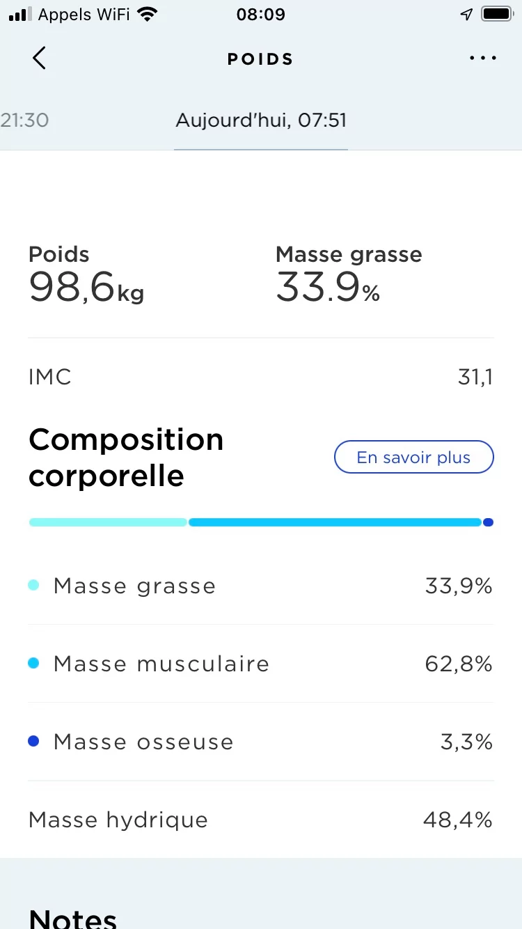 Withings Health Mate - Composition © Johan Gautreau