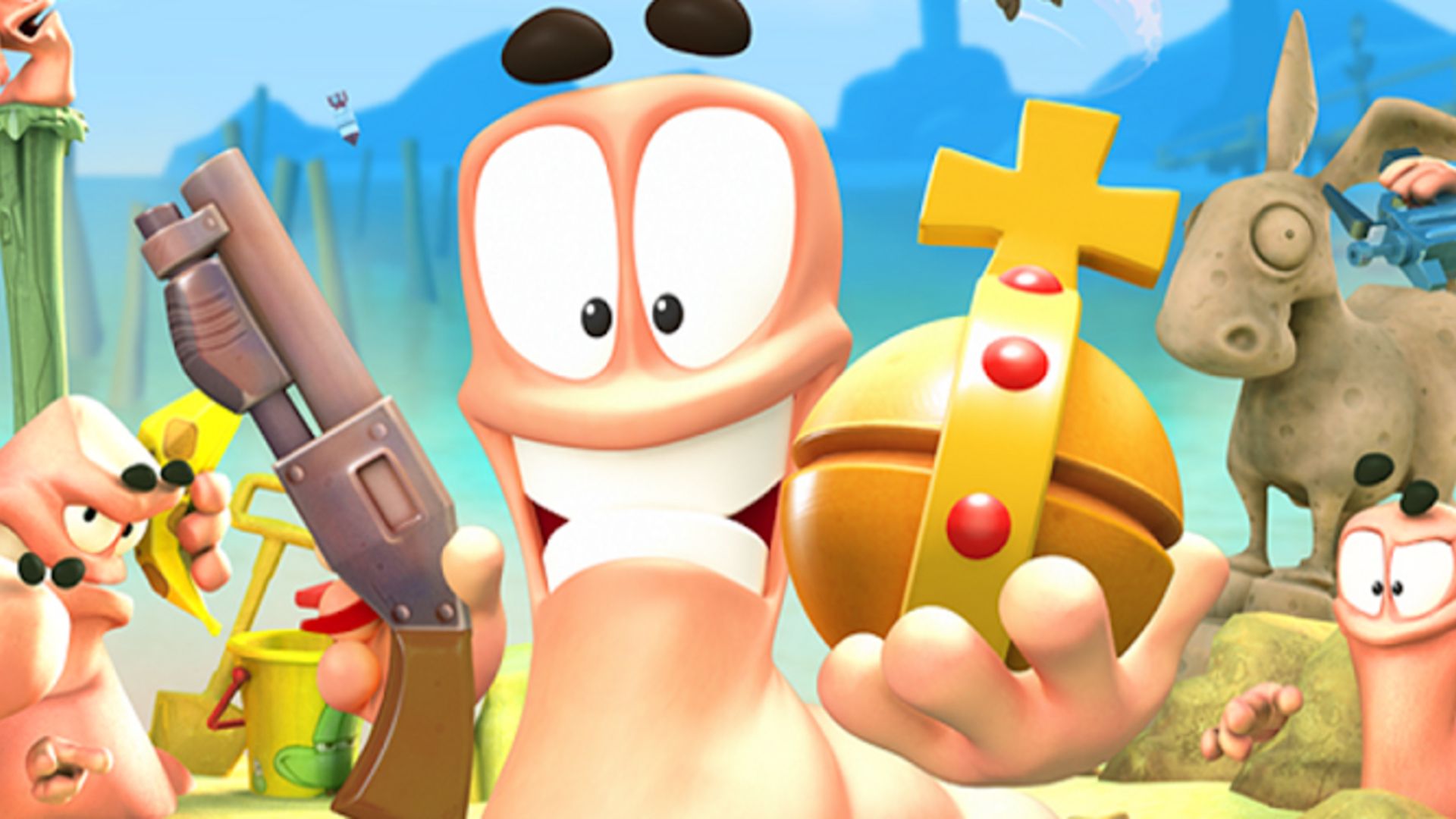 Игра червячки. Игра червячки worms. Червяк из вормс 3д. Святая граната вормс. Worms Armageddon Святая граната.