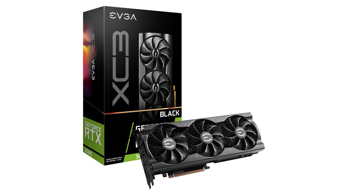 EVGA GeForce RTX 3080 XC3 BLACK LHR