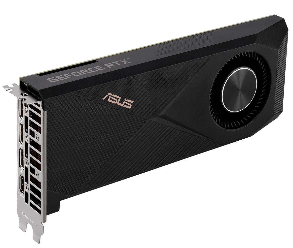 ASUS présente une GeForce RTX 3070 Ti Turbo, sobre mais qui ne manque pas d'air