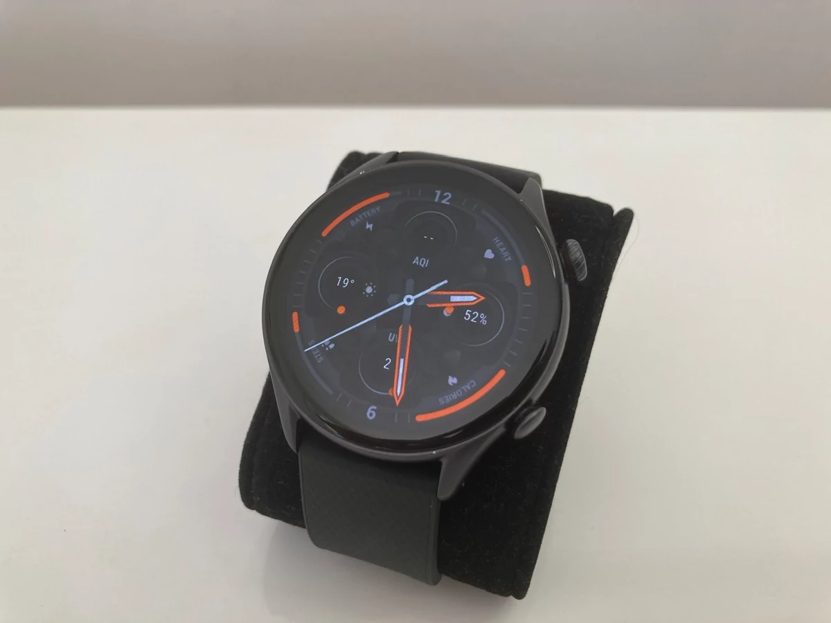 Amazfit GTR 3 Pro - Écran allumé © Johan Gautreau