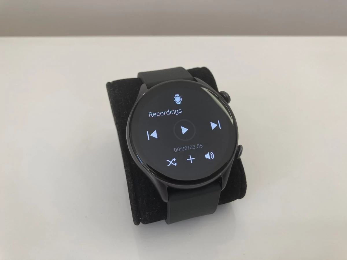 Amazfit GTR 3 Pro - Lecteur musique © Johan Gautreau