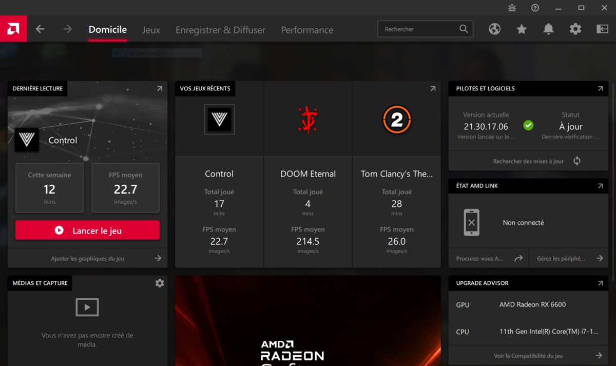 Sapphire Radeon RX 6600 © Nerces