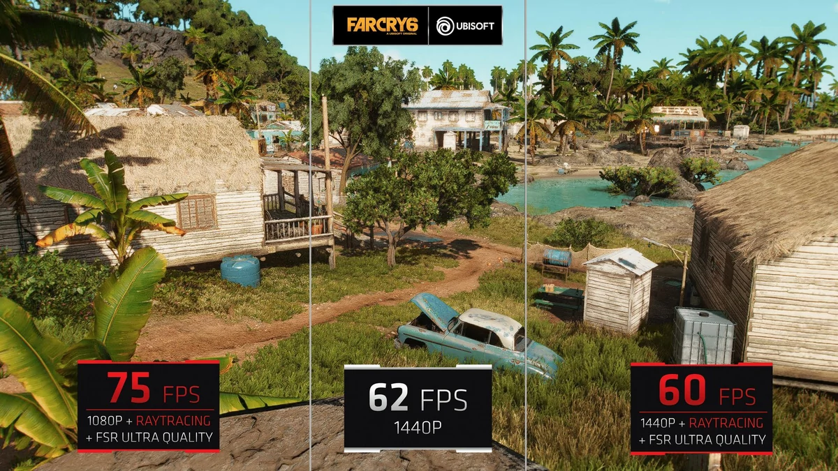 Far Cry 6 FSR © AMD