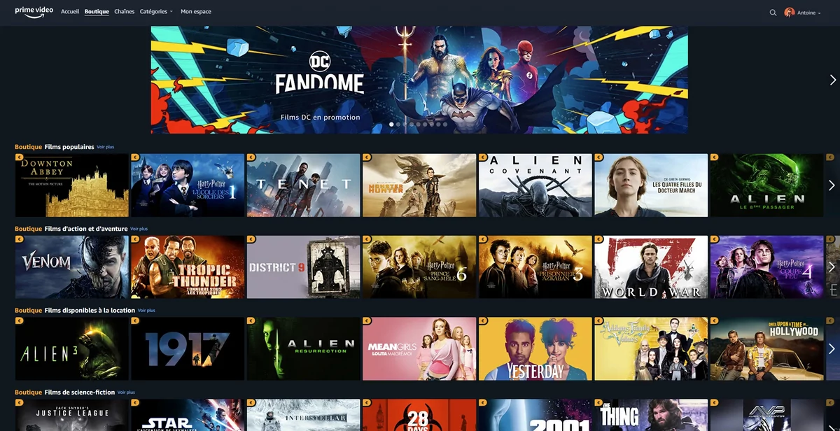 Prime Video © Capture d'écran
