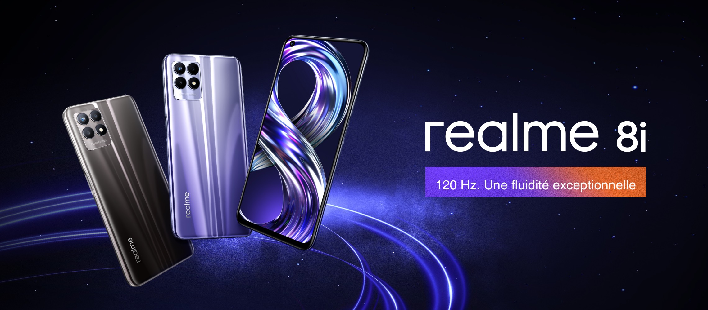 Avec son 8i, realme présente le premier smartphone à écran 120 Hz sous la barre des 200 ¬