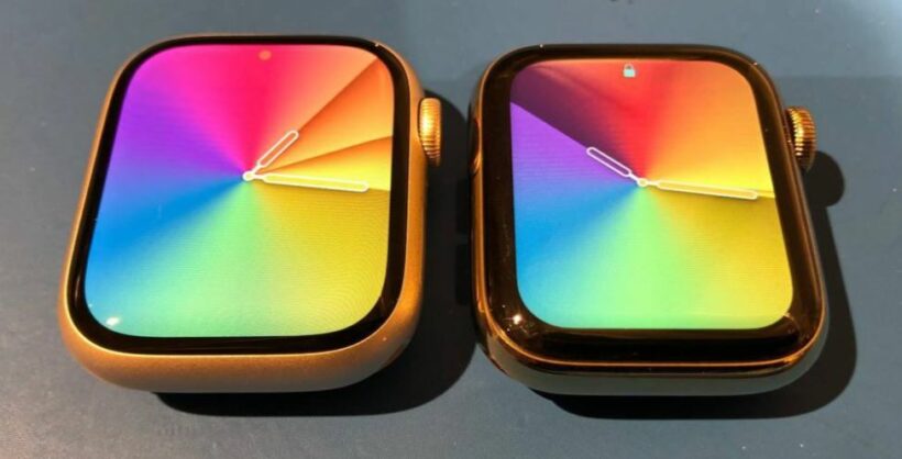 Apple Watch Series 7 : Apple étire l'écran