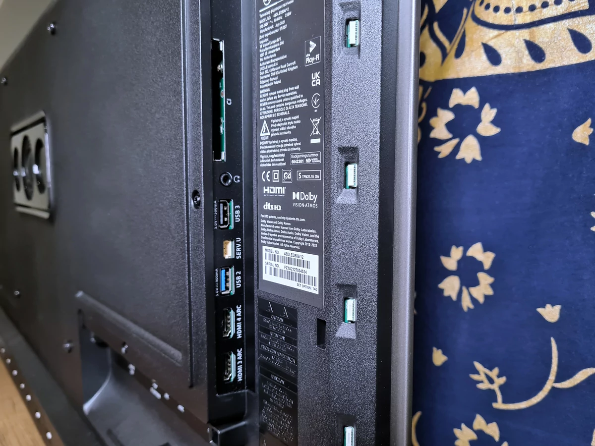 Test Philips 48OLED806 © Matthieu Legouge