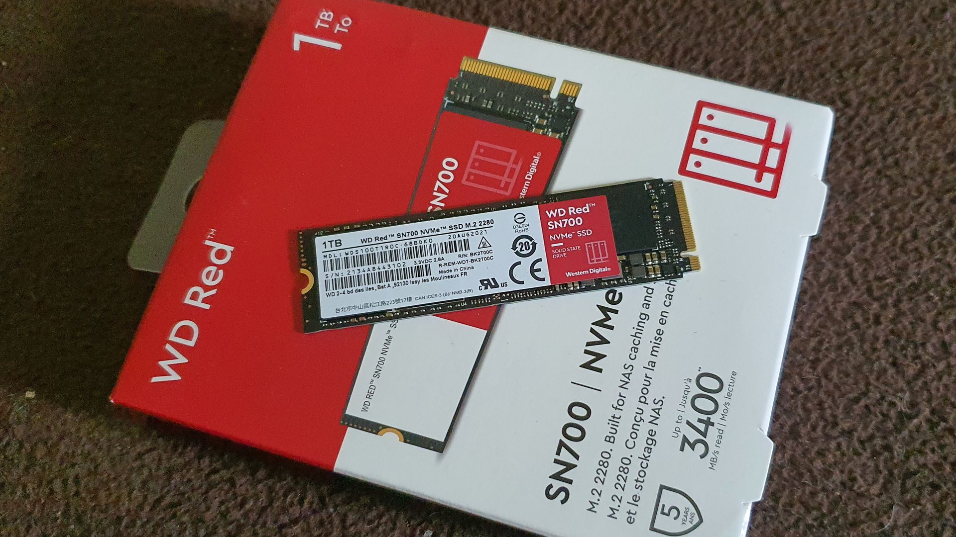 Test du WD Red SN700 4 To 