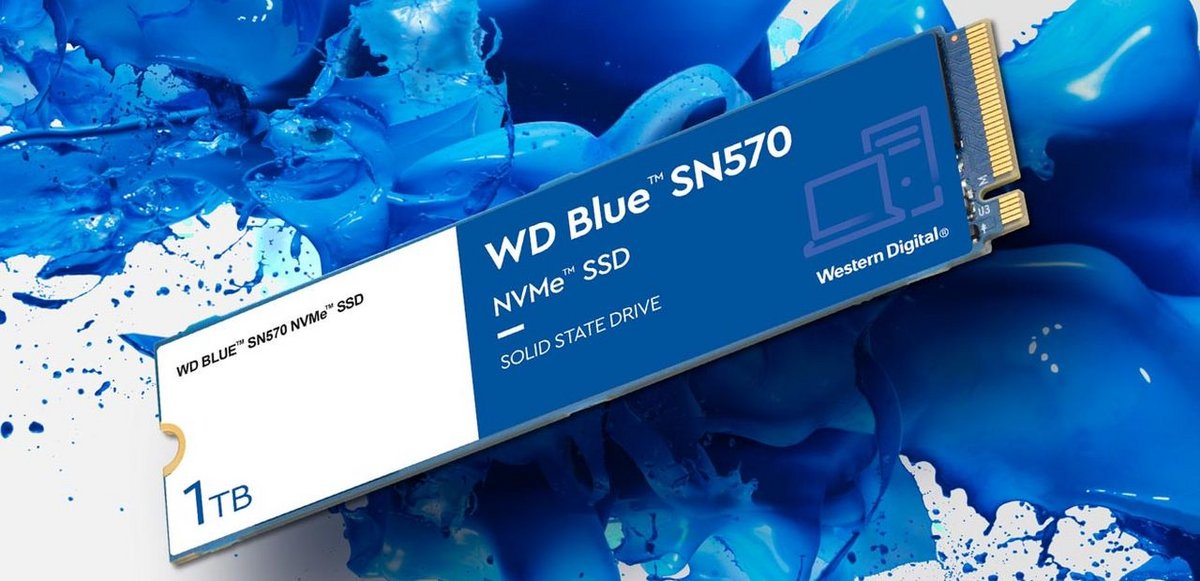 Western Digital WD Blue SN570 © Nerces