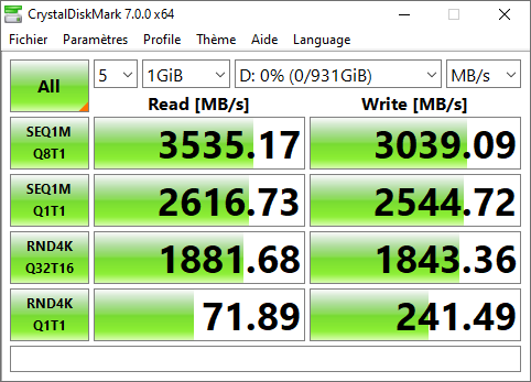 Western Digital - Disque SSD NVMe™ WD Blue SN570 1 To + Vengeance LPX - 2 x  16 Go - DDR4 3200 MHz - Noir - SSD Interne - Rue du Commerce