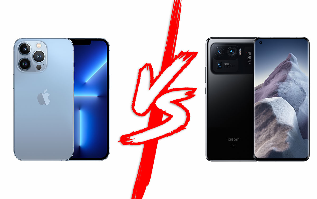 iPhone 13 Pro vs Xiaomi Mi 11 Ultra quel est le meilleur photophone