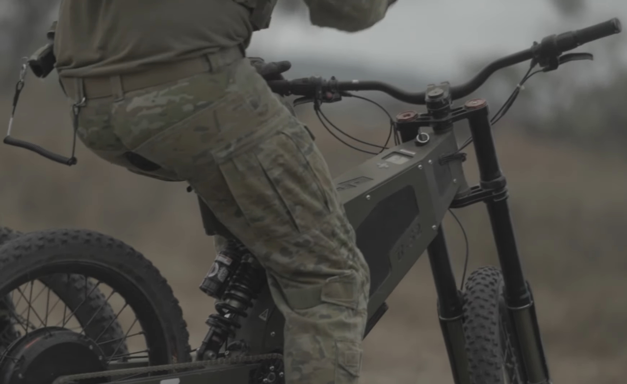 L'Australie intègre des vélos électriques à l'armée, la démo en vidéo