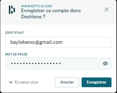 Dashlane © Dashlane