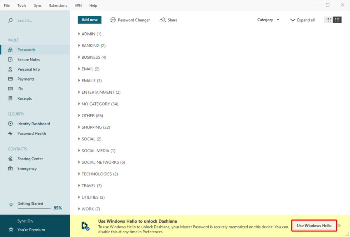 Dashlane © Dashlane