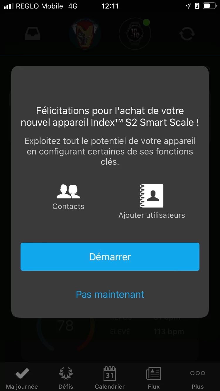 Nouvelle Index S2, la balance connectée partenaire de votre santé   Découvrez la nouvelle Index S2, la balance connectée partenaire de votre  santé. Que vous soyez un athlète en entraînement intensif ou