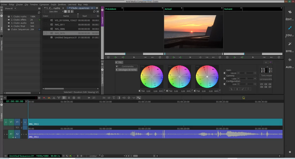avid media composer first