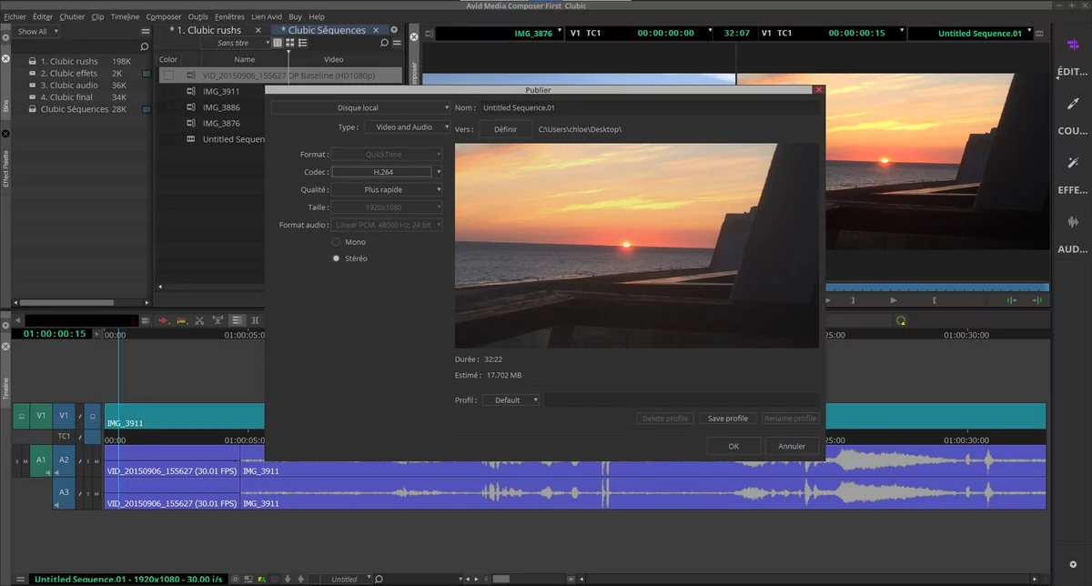 avid media composer first