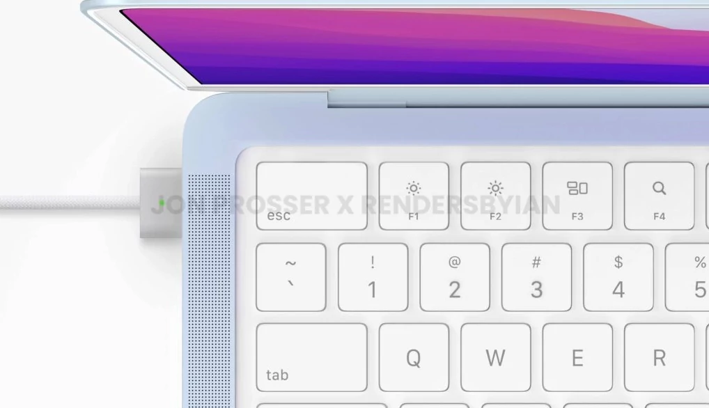 MacBook Air 2022 rendus-3 © © Jon Prosser