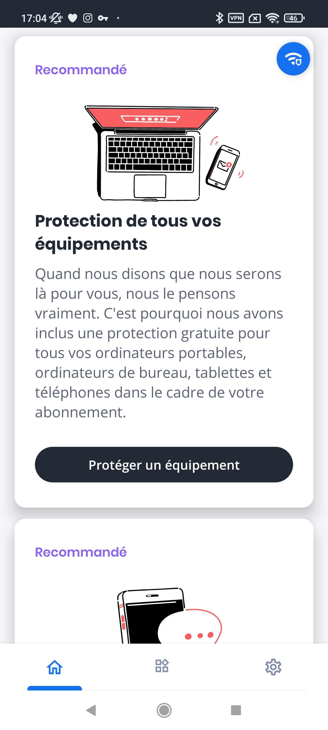 McAfee Total Protection - Protection équipement