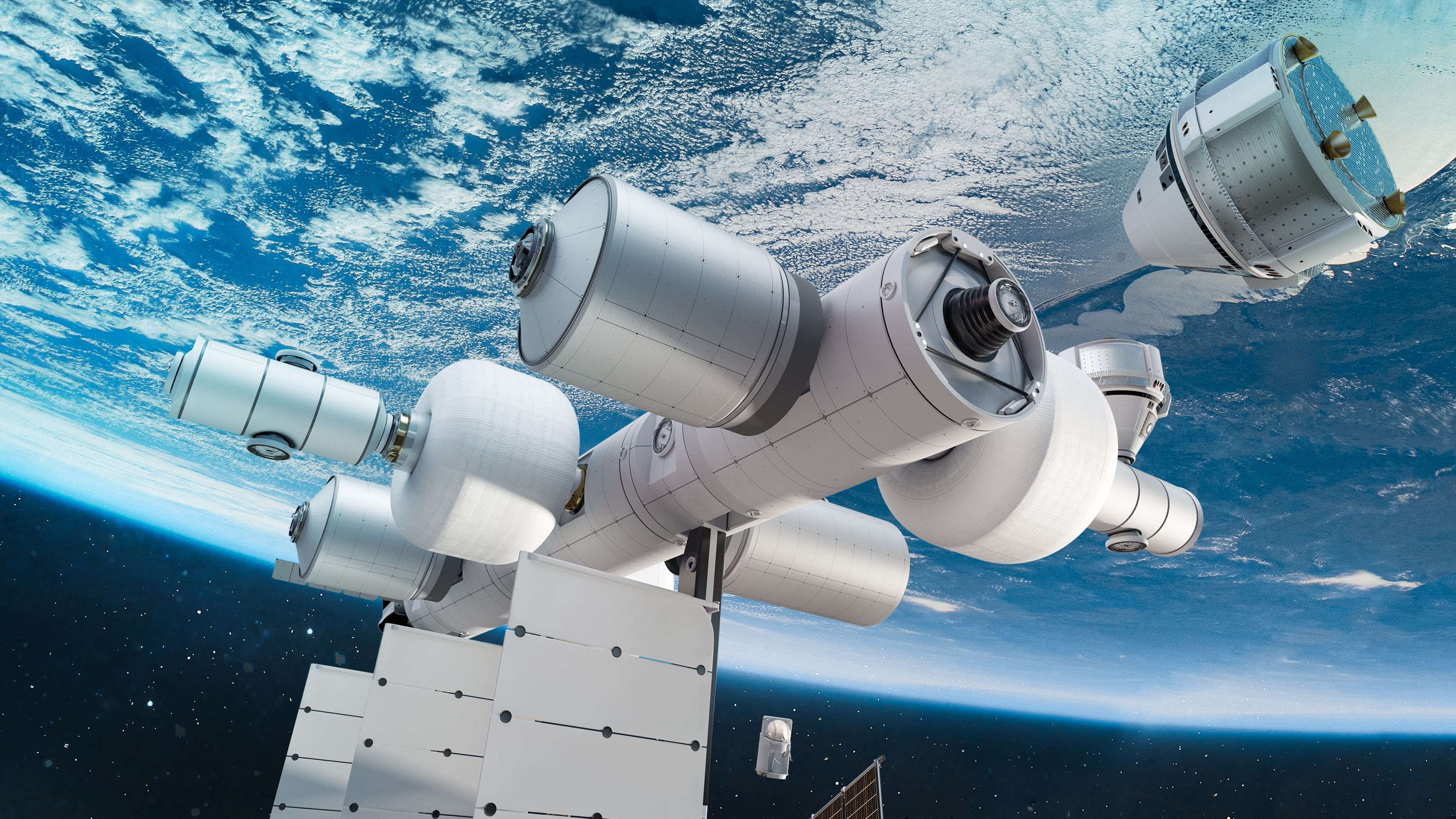La NASA finance le développement de trois stations en orbite pour envisager l'après-ISS