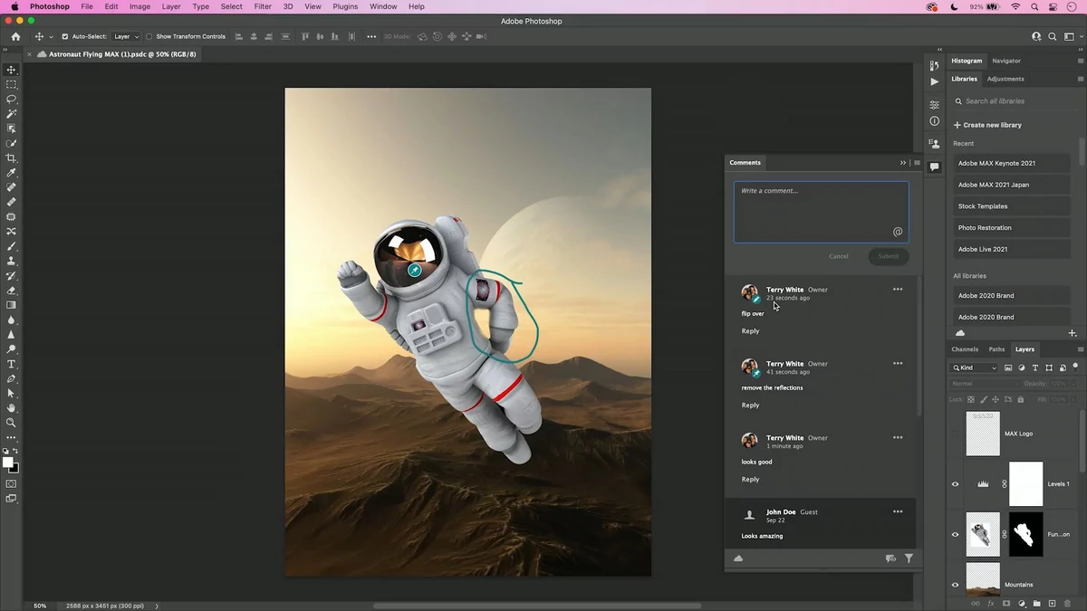 photoshop_commentaires © Adobe