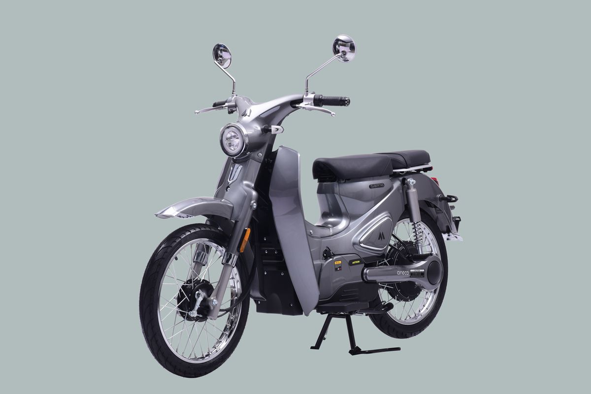 Motron dévoile Cupertino 50, un scooter électrique au style rétro à moins de 2 000 euros