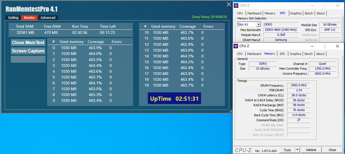 G.Skill Trident Z5 DDR5-6800 © G.Skill